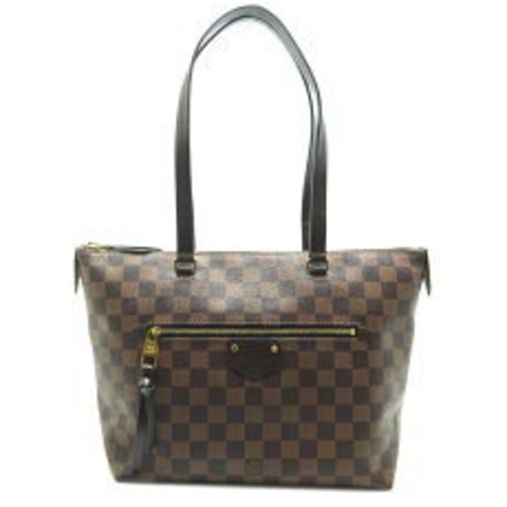 Louis Vuitton Iena Shoulder Bag Damier Ebene Brown